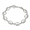 Jack Murphy Jewellers Jmj Sterling Silver Jewellery | Sterling Silver Claddagh Link Bracelet