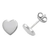 Jack Murphy Jewellers Childrens Jewellery | Jmj Sterling Silver Jewellery | Sterling Silver Cute Heart Stud Earrings