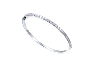 Jack Murphy Jewellers Jmj Sterling Silver Jewellery | Sterling Silver CZ Bangle