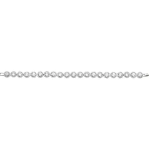 Jack Murphy Jewellers Bridal Jewellery | All Jmj & Branded Fashion Jewellery | Sterling Silver CZ Halo Line Bracelet
