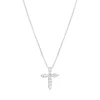 Jack Murphy Jewellers Childrens Jewellery | Sterling Silver CZ Set Cross Necklace
