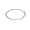 Jack Murphy Jewellers Jmj Sterling Silver Jewellery | Sterling Silver Flat 6mm Squared Curb Bracelet