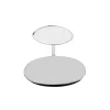 Jack Murphy Jewellers Jmj Cufflinks | Jmj Sterling Silver Jewellery | Sterling Silver Flat Oval Plain Swivel Back Cufflinks