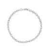 Jack Murphy Jewellers All Jmj & Branded Fashion Jewellery | Jmj Sterling Silver Jewellery | Sterling Silver Heart & Round CZ Claw Set Tennis Bracelet