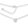 Jack Murphy Jewellers Childrens Jewellery | All Jmj & Branded Fashion Jewellery | Sterling Silver 8mm Brilliant Round Solitaire CZ Necklace