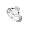 Jack Murphy Jewellers Jmj Sterling Silver Jewellery | Sterling Silver 10mm Claddagh Maid Ring