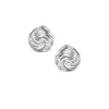 Jack Murphy Jewellers Childrens Jewellery | Jmj Sterling Silver Jewellery | Sterling Silver 12mm Knotty Clip Earrings