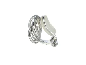 Jack Murphy Jewellers Childrens Jewellery | Jmj Sterling Silver Jewellery | Sterling Silver 12mm Knotty Clip Earrings