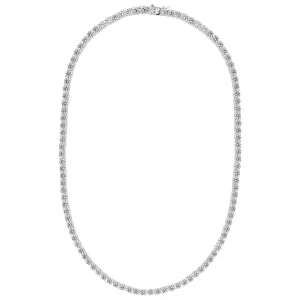 Jack Murphy Jewellers Jmj Sterling Silver Jewellery | Sterling Silver 4mm Tennis Line CZ Necklace