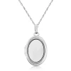 Jack Murphy Jewellers All Jmj & Branded Fashion Jewellery | Jmj Sterling Silver Jewellery | Sterling Silver Mother of Pearl Locket Necklace