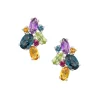 Jack Murphy Jewellers Jmj Gemstone Jewellery | Jmj Sterling Silver Jewellery | Sterling Silver Multi Coloured & Shaped Stone Stud Earrings
