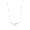 Jack Murphy Jewellers Jmj Sterling Silver Jewellery | Sterling Silver Multi Size Pearl & CZ Necklace