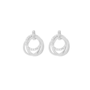 Jack Murphy Jewellers Jmj Sterling Silver Jewellery | Sterling Silver Multi-Linked CZ Drop Earrings