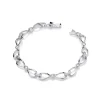 Jack Murphy Jewellers All Jmj & Branded Fashion Jewellery | Jmj Sterling Silver Jewellery | Sterling Silver Polished & CZ Link Bracelet
