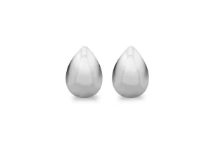 Jack Murphy Jewellers Childrens Jewellery | Jmj Sterling Silver Jewellery | Sterling Silver Rhodium Plated Pear Stud Earrings