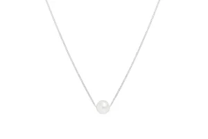 Jack Murphy Jewellers Jmj Sterling Silver Jewellery | Sterling Silver Round 7mm Culture Pearl Necklace