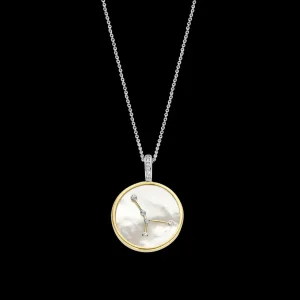 Ti Sento - Milano All Jmj & Branded Fashion Jewellery | Ti Sento - Zodiac Cancer Mother of Pearl Necklace 6826CA