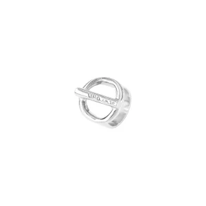 UNOde50 All Jmj & Branded Fashion Jewellery | Silver Tone On/Off Circle Bar Ring
